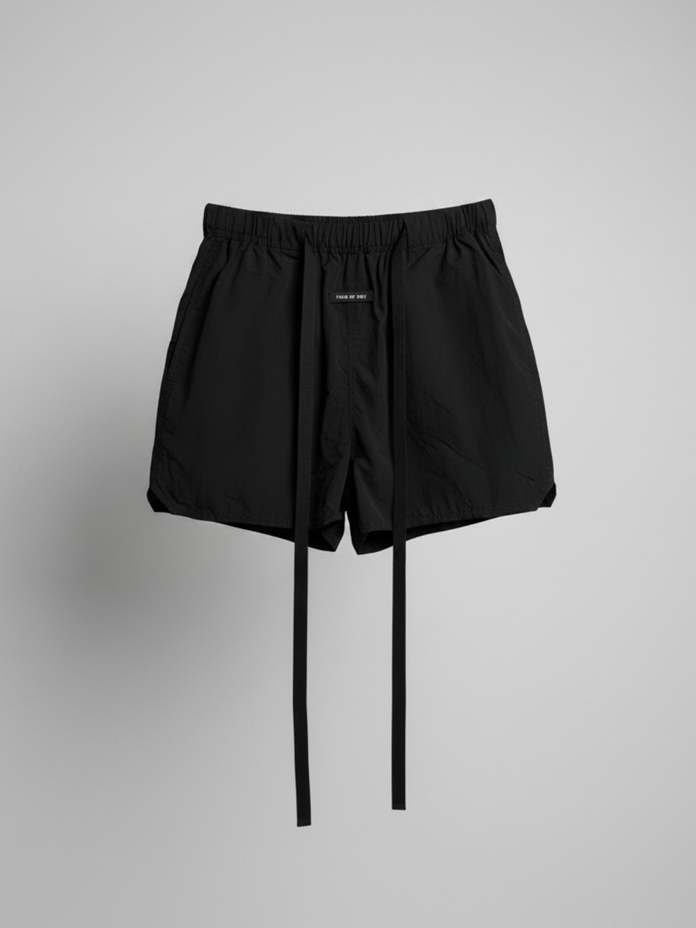 Fear of God (Not Essentials)Black Athletic Drawstring Shorts Retail $700